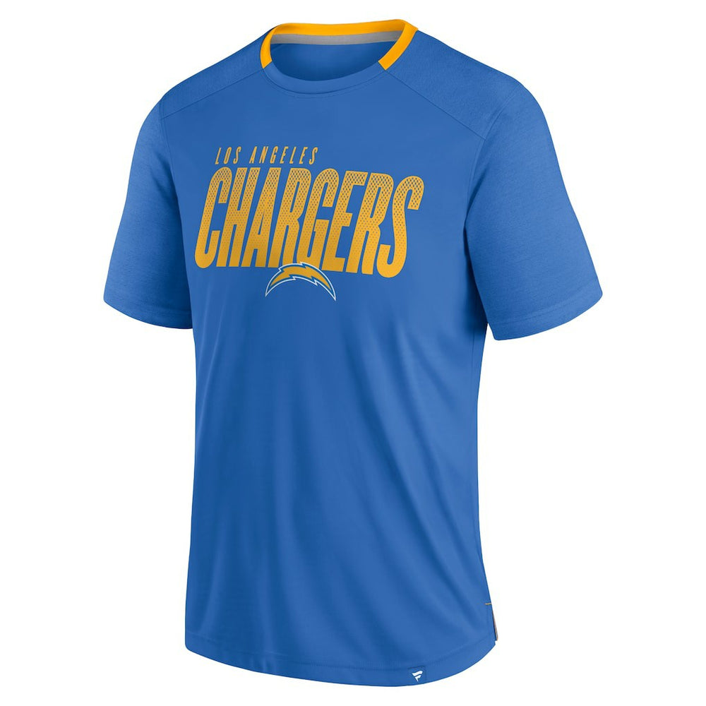 Los Angeles Chargers Fanatics Defender Fade Slant T-Shirt
