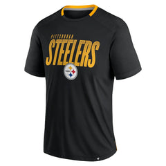 Pittsburgh Steelers Fanatics Defender Fade Slant T-Shirt