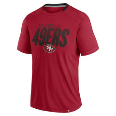 San Francisco 49ers Fanatics Defender Fade Slant T-Shirt