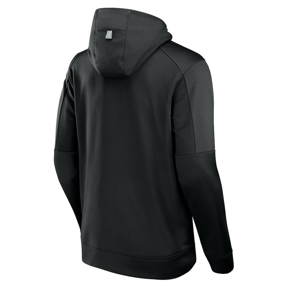 Las Vegas Raiders Fanatics Defender Full-Zip Hoodie