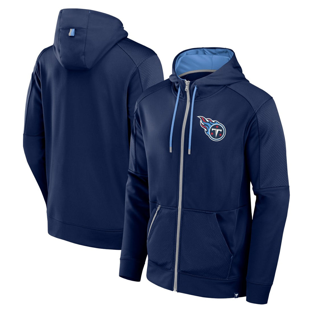 Tennessee Titans Fanatics Defender Full-Zip Hoodie