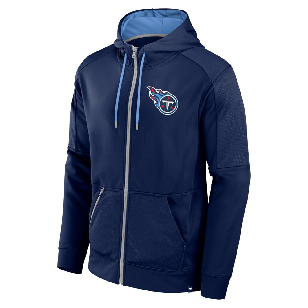Tennessee Titans Fanatics Defender Full-Zip Hoodie
