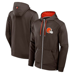 Cleveland Browns Fanatics Defender Full-Zip Hoodie
