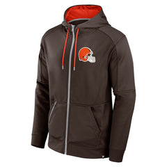 Cleveland Browns Fanatics Defender Full-Zip Hoodie