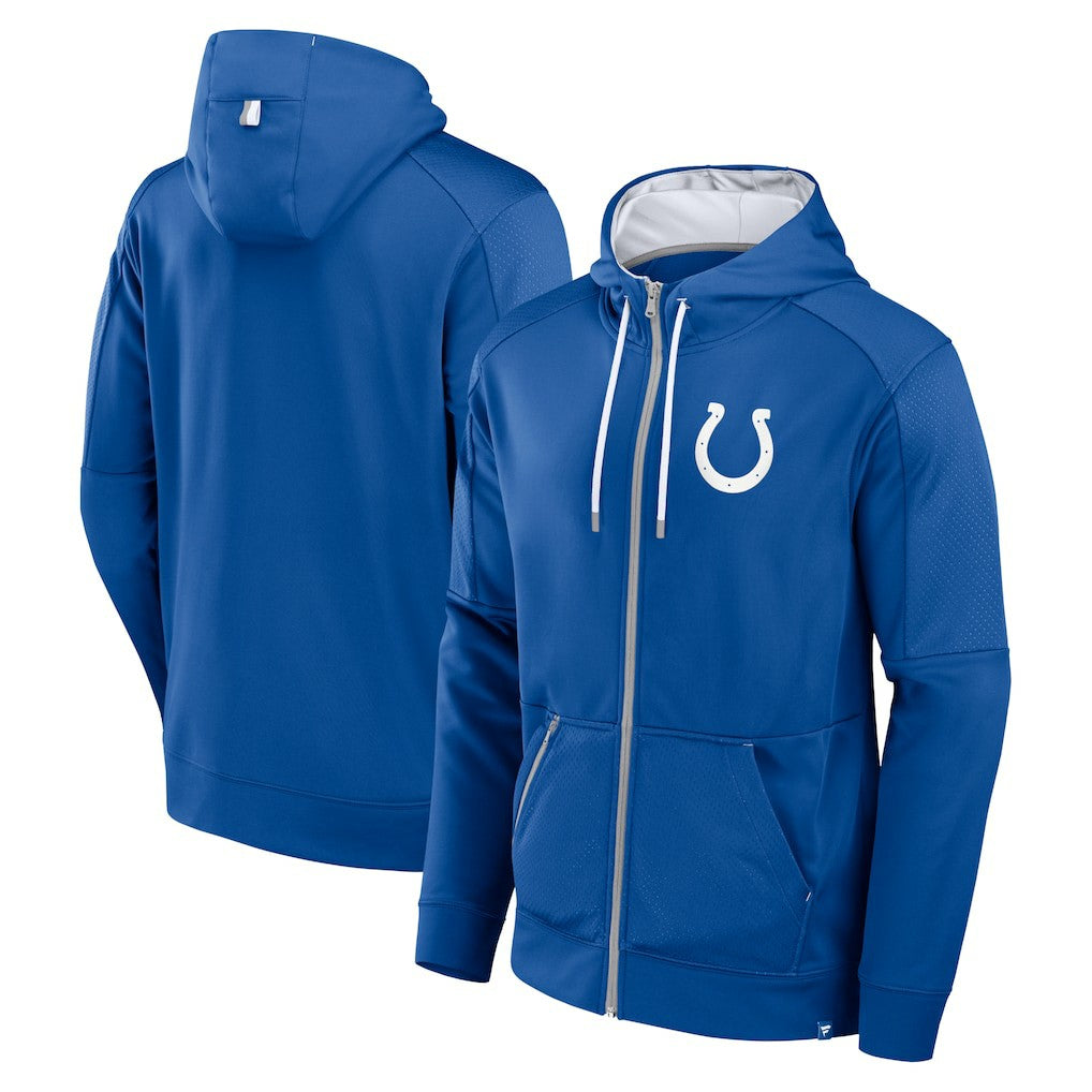 Indianapolis Colts Fanatics Defender Full-Zip Hoodie