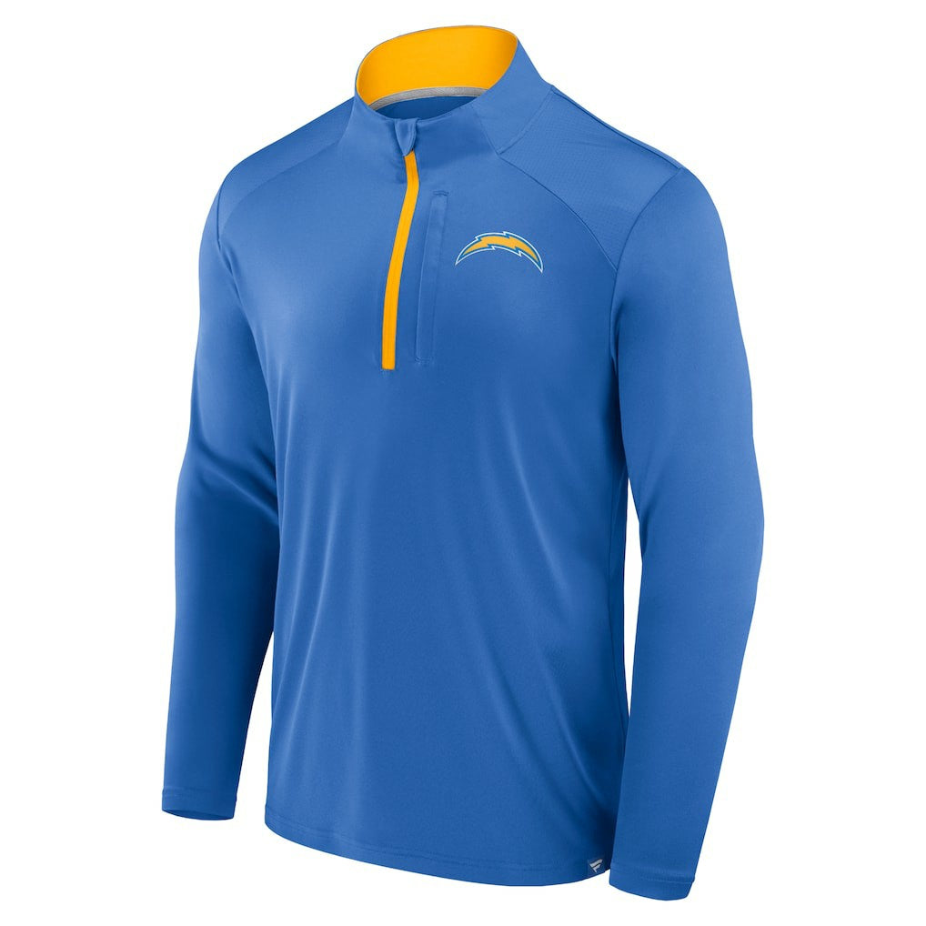 Los Angeles Chargers Fanatics Defender Long Sleeve Quarter-Zip Jacket