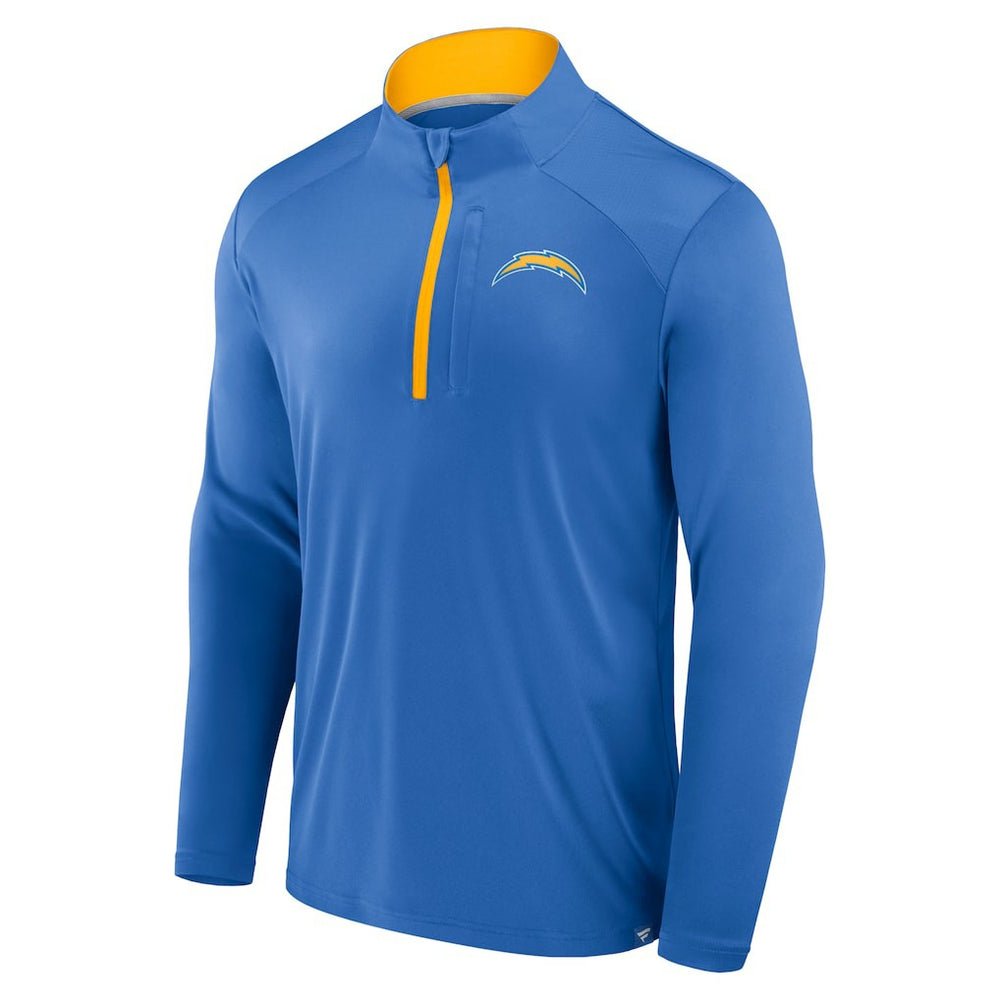 Los Angeles Chargers Fanatics Defender Long Sleeve Quarter-Zip Jacket
