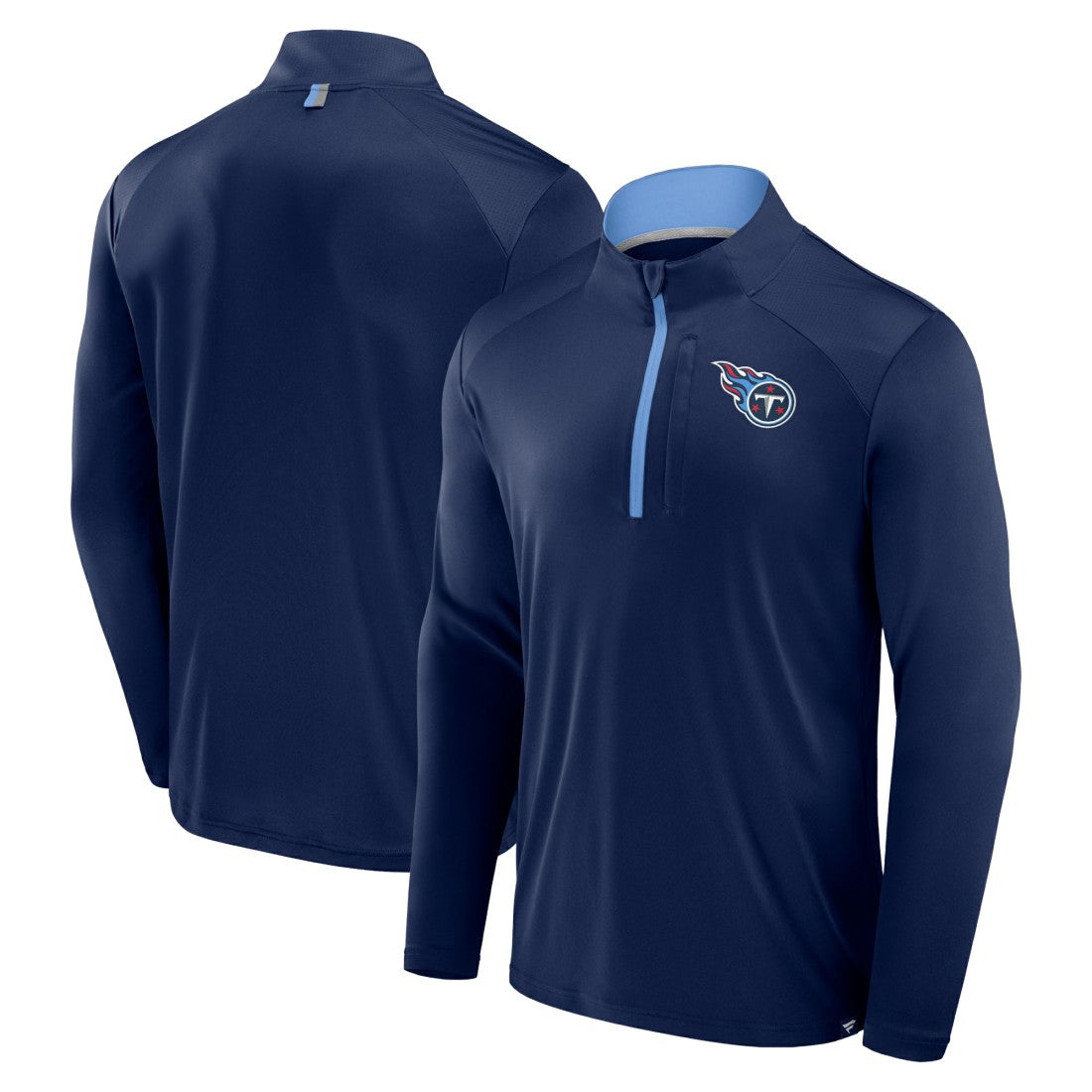 Tennessee Titans Fanatics Defender Long Sleeve Quarter-Zip Jacket