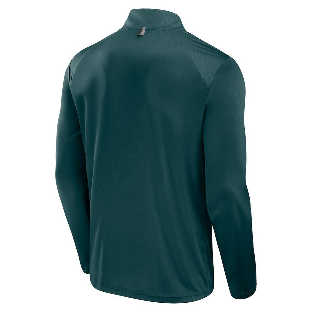 Philadelphia Eagles Fanatics Defender Long Sleeve Quarter-Zip Jacket