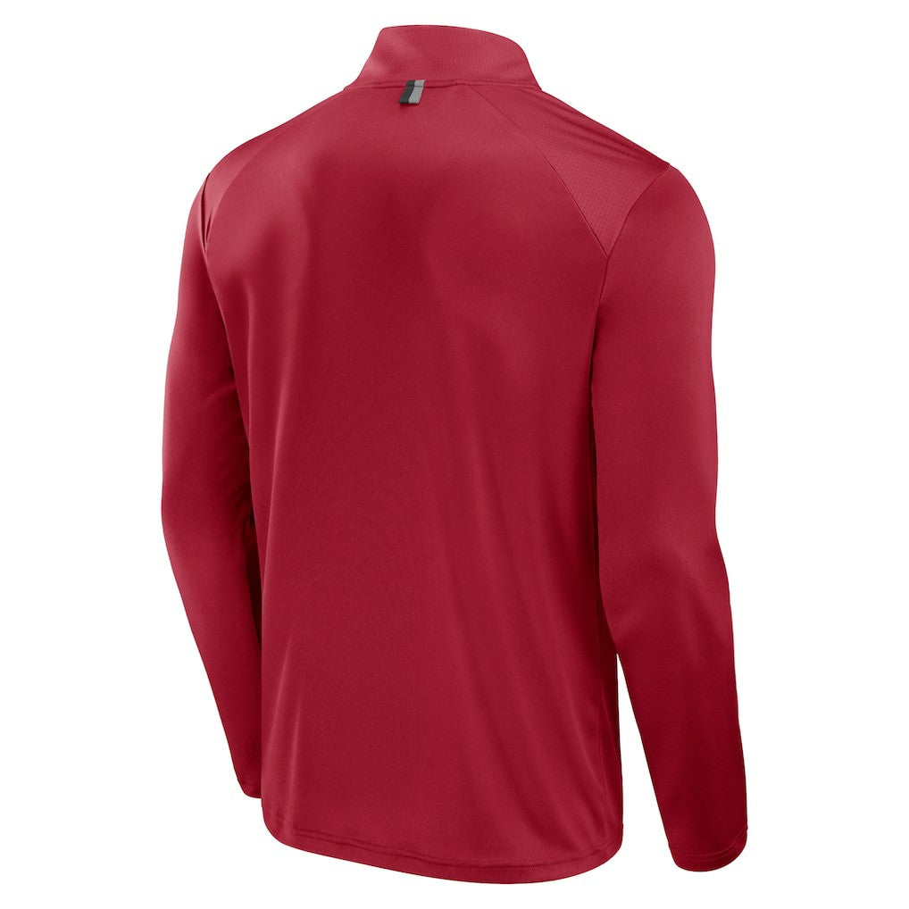 San Francisco 49ers Fanatics Defender Long Sleeve Quarter-Zip Jacket