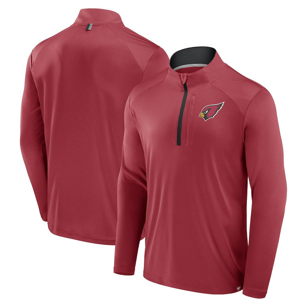 Arizona Cardinals Fanatics Defender Long Sleeve Quarter-Zip Jacket