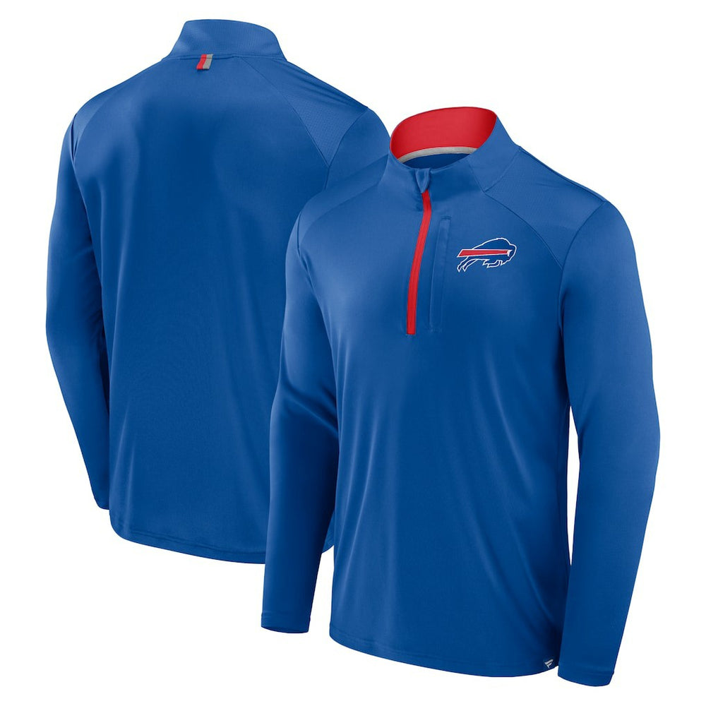 Buffalo Bills Fanatics Defender Long Sleeve Quarter-Zip Jacket