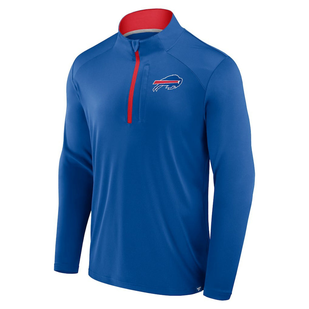 Buffalo Bills Fanatics Defender Long Sleeve Quarter-Zip Jacket