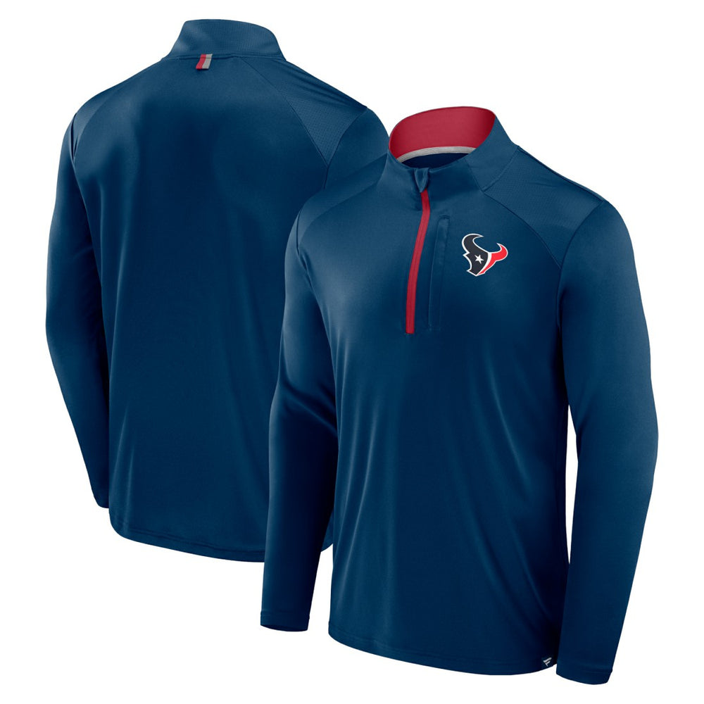 Houston Texans Fanatics Defender Long Sleeve Quarter-Zip Jacket