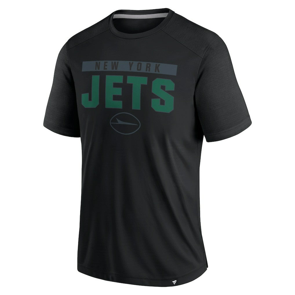 New York Jets Fanatics Defender Blackout T-Shirt