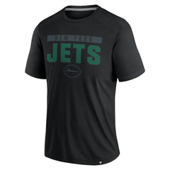 New York Jets Fanatics Defender Blackout T-Shirt