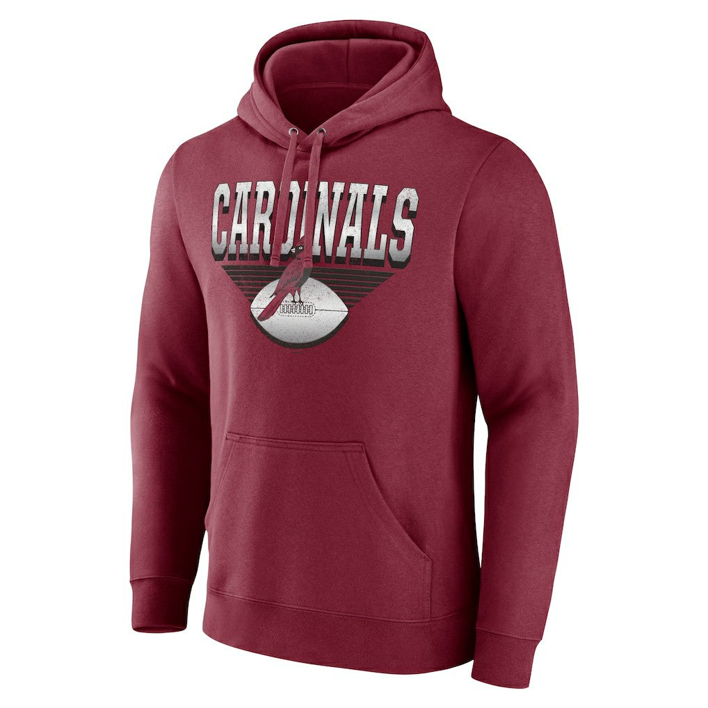 Arizona Cardinals Fanatics Geometric Chrome Pullover Hoodie