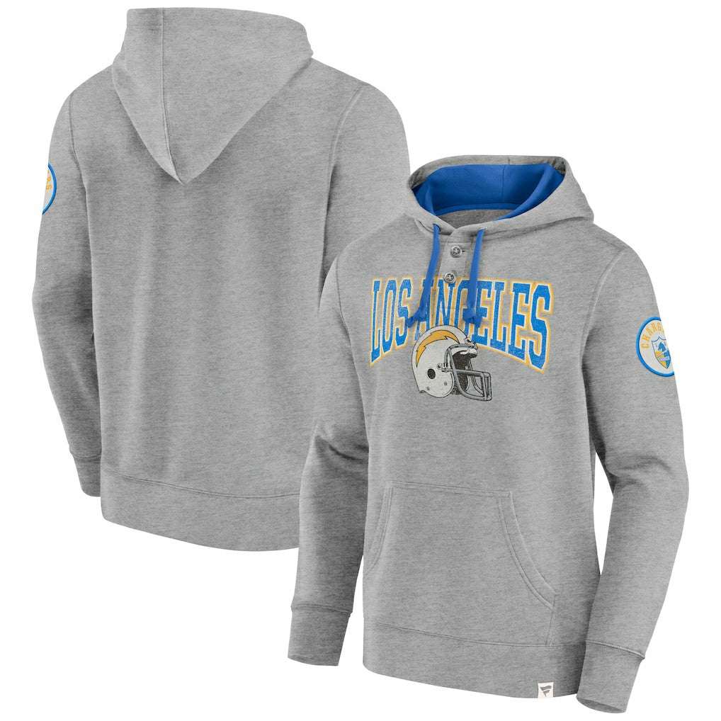 Los Angeles Chargers Fanatics Label Maker Pullover Hoodie