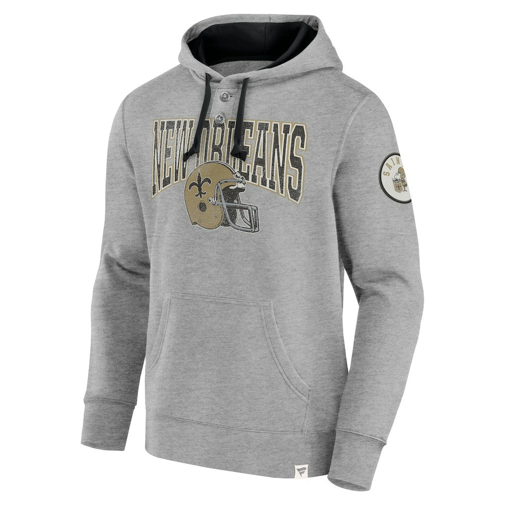 New Orleans Saints Fanatics Label Maker Pullover Hoodie