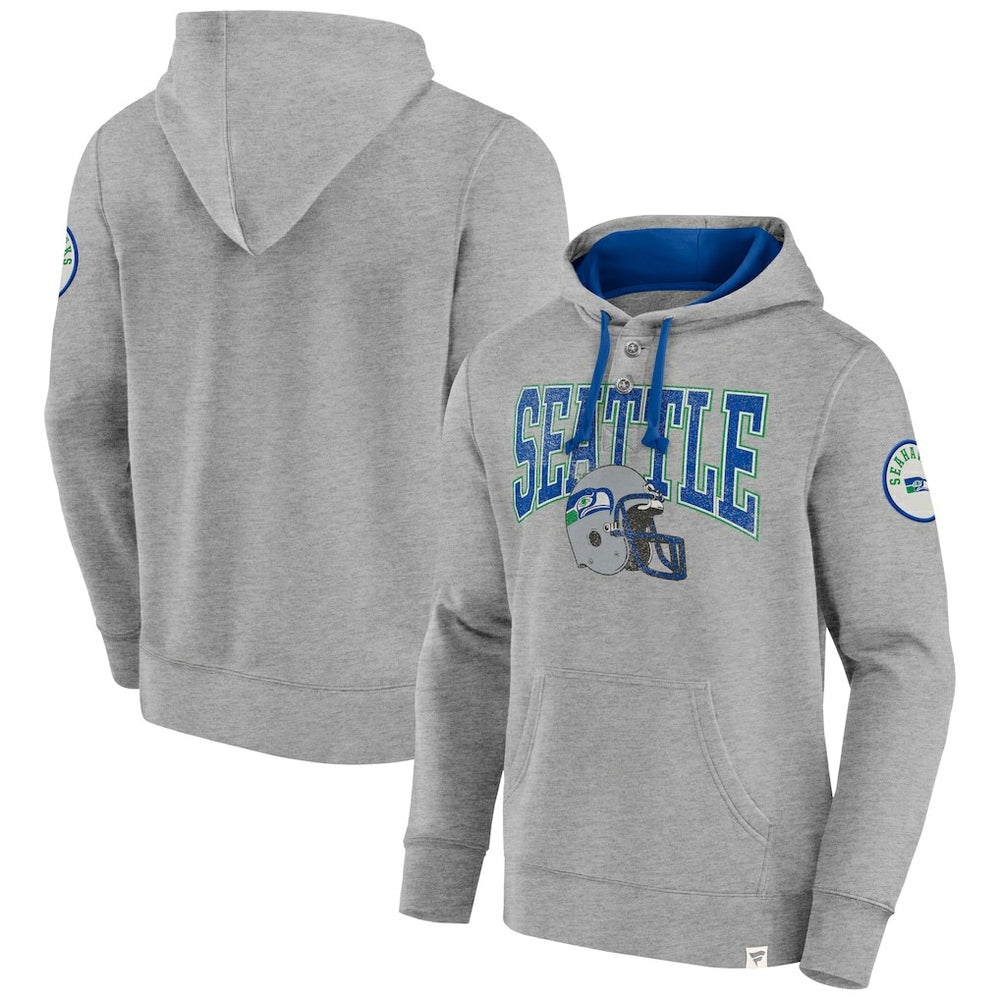Seattle Seahawks Fanatics Label Maker Pullover Hoodie