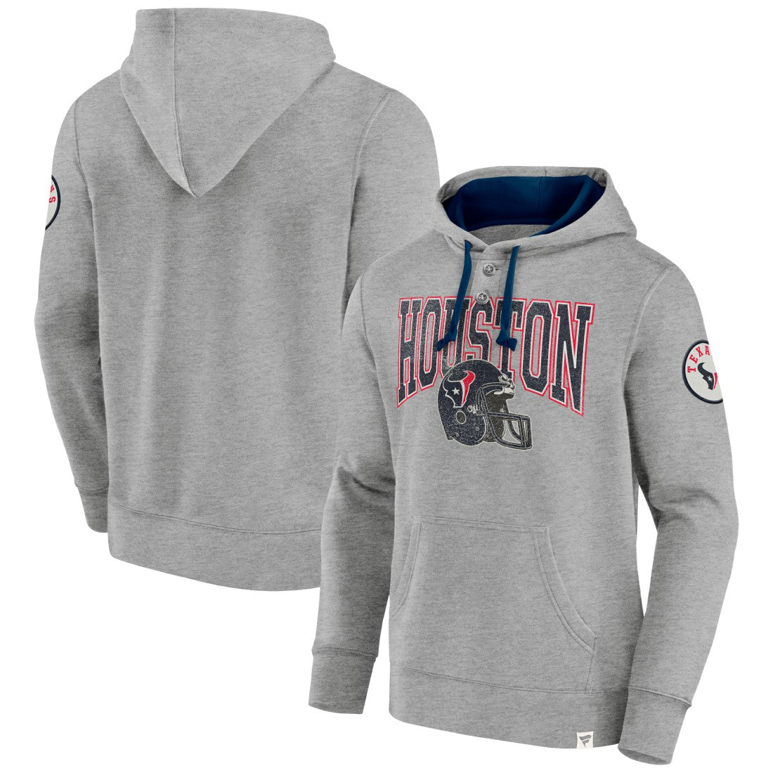 Houston Texans Fanatics Label Maker Pullover Hoodie