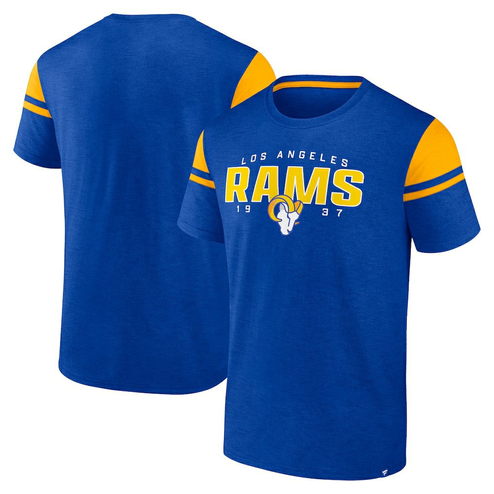 Los Angeles Rams Fanatics Old School Play Slub T-Shirt