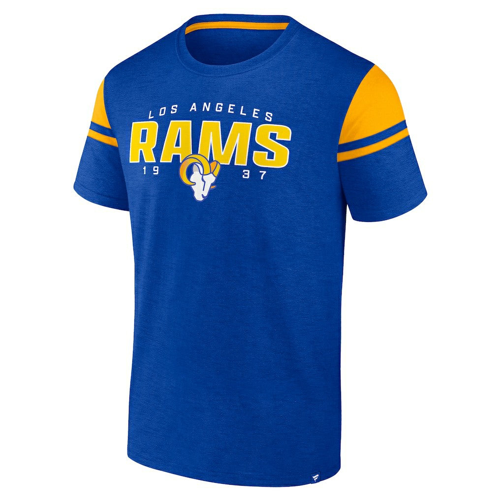 Los Angeles Rams Fanatics Old School Play Slub T-Shirt
