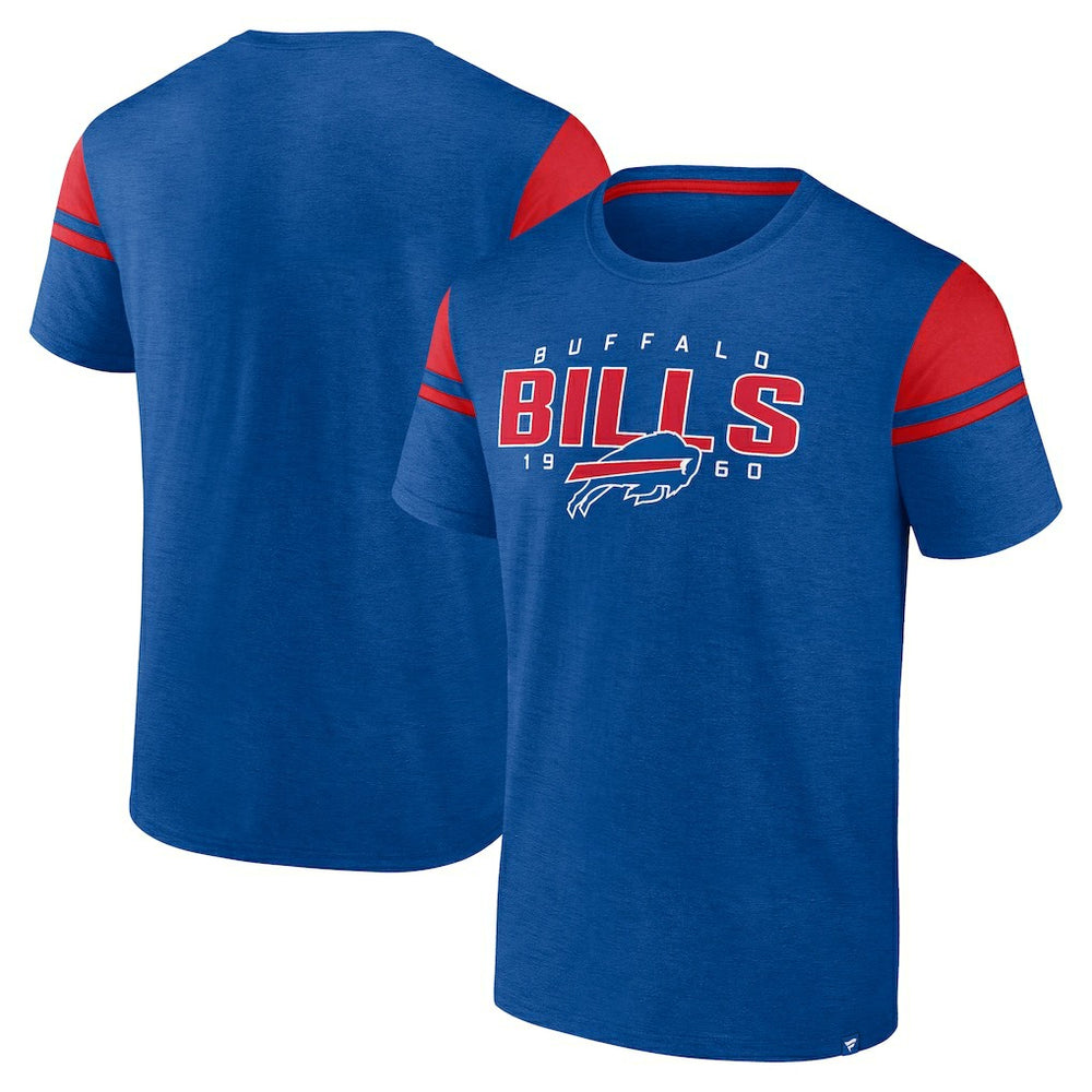 Buffalo Bills Fanatics Old School Play Slub T-Shirt