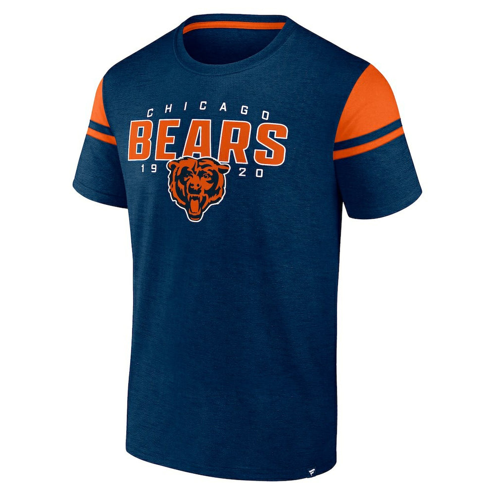 Chicago Bears Fanatics Old School Play Slub T-Shirt