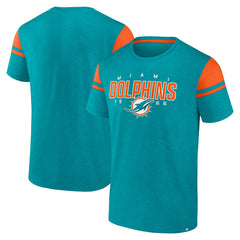 Miami Dolphins Fanatics Old School Play Slub T-Shirt