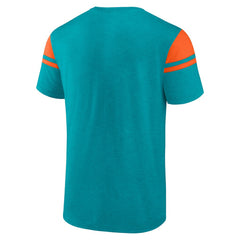 Miami Dolphins Fanatics Old School Play Slub T-Shirt