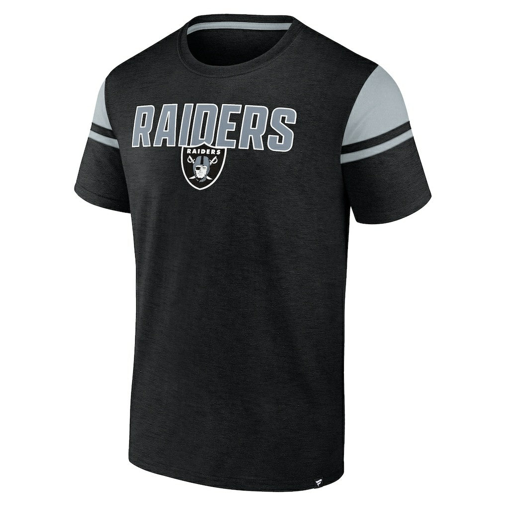 Las Vegas Raiders Fanatics Old School Play Slub T-Shirt