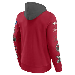 Tampa Bay Buccaneers Fanatics Patched Out Pullover Hoodie