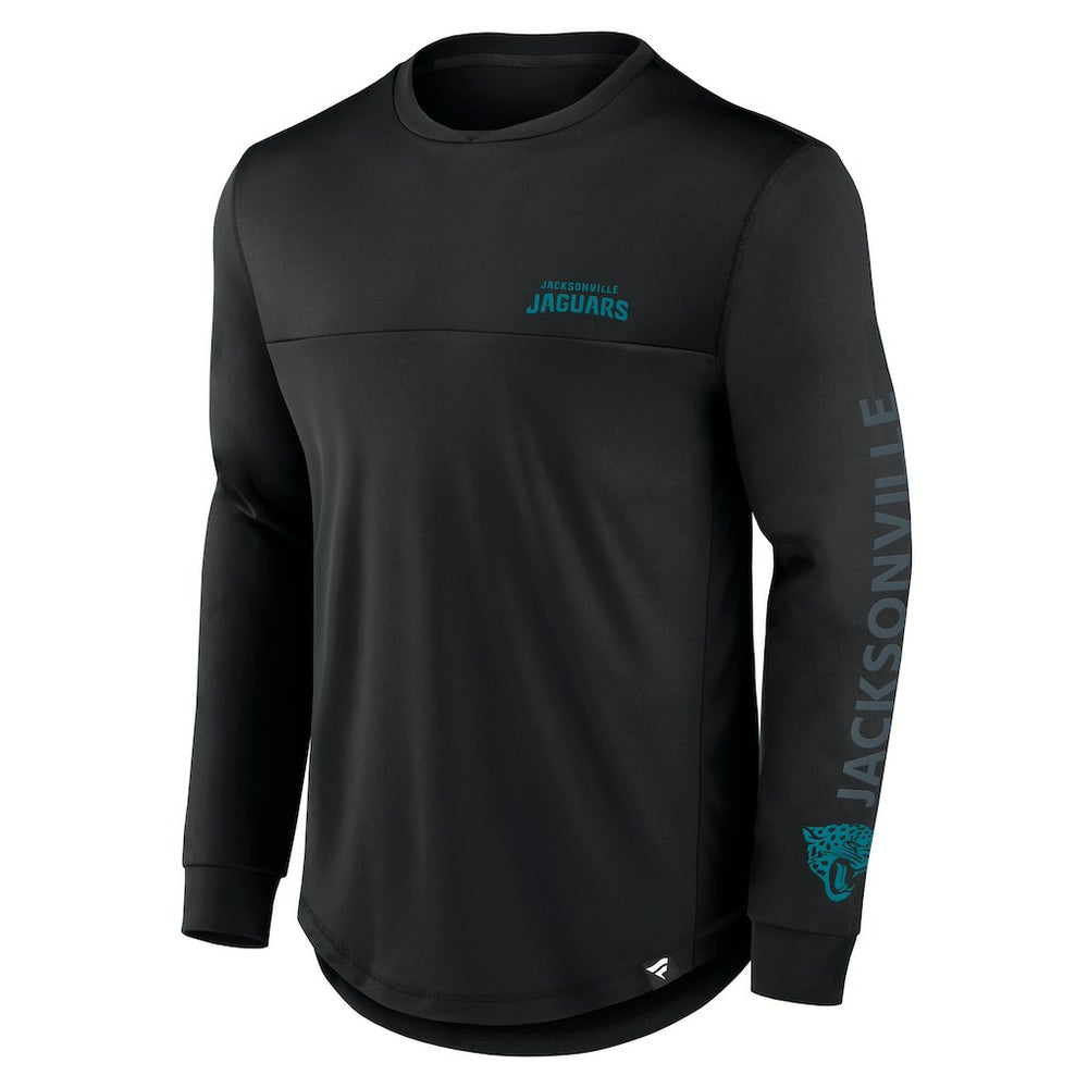 Jacksonville Jaguars Fanatics Blackout Long Sleeve T-Shirt