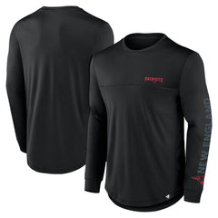 New England Patriots Fanatics Blackout Long Sleeve T-Shirt