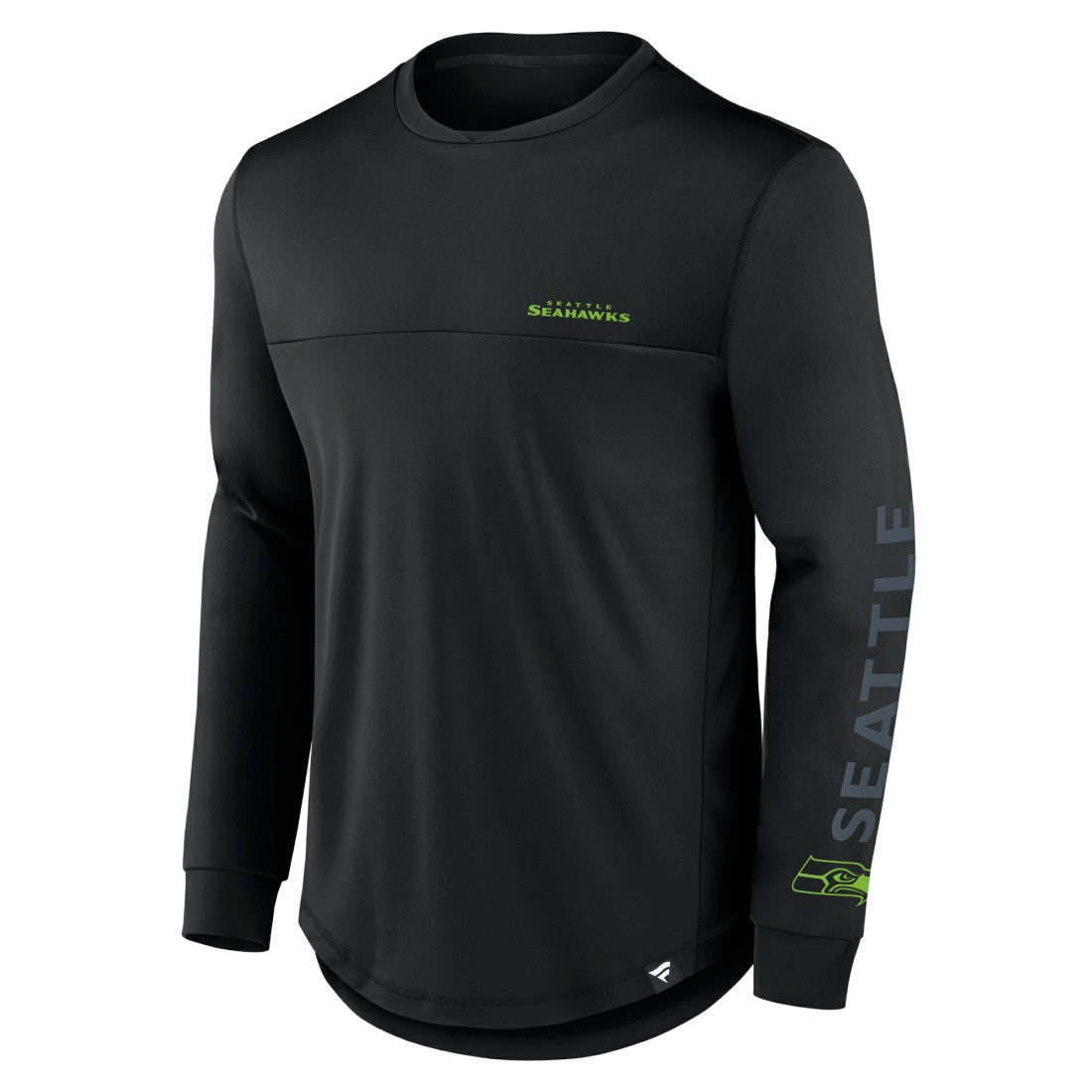 Seattle Seahawks Fanatics Blackout Long Sleeve T-Shirt