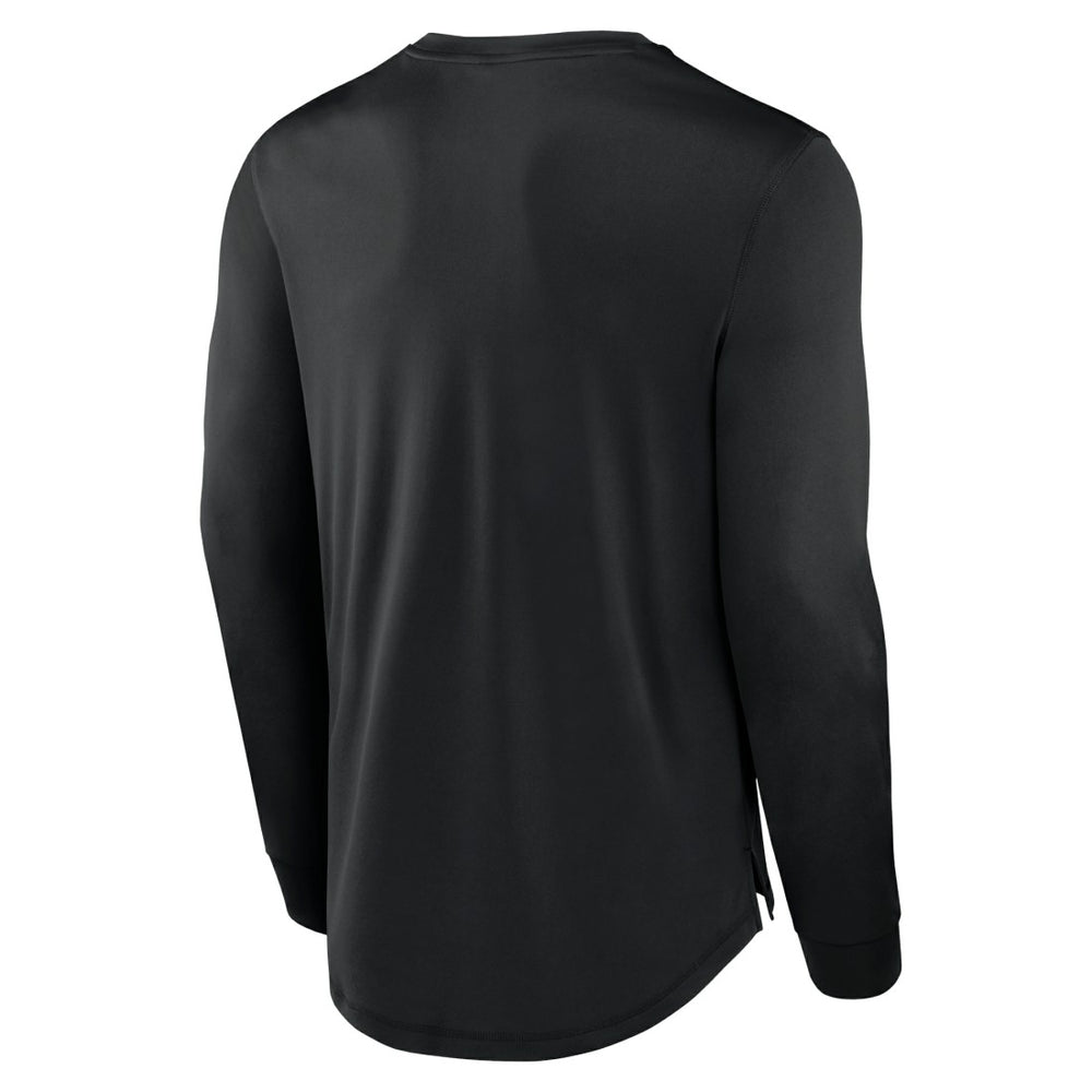 Seattle Seahawks Fanatics Blackout Long Sleeve T-Shirt
