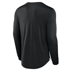 Seattle Seahawks Fanatics Blackout Long Sleeve T-Shirt