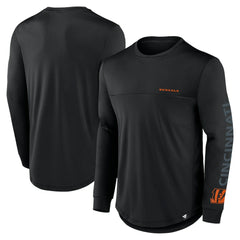 Cincinnati Bengals Fanatics Blackout Long Sleeve T-Shirt