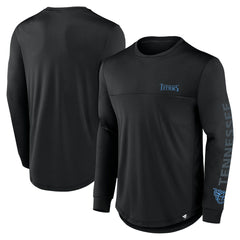 Tennessee Titans Fanatics Blackout Long Sleeve T-Shirt