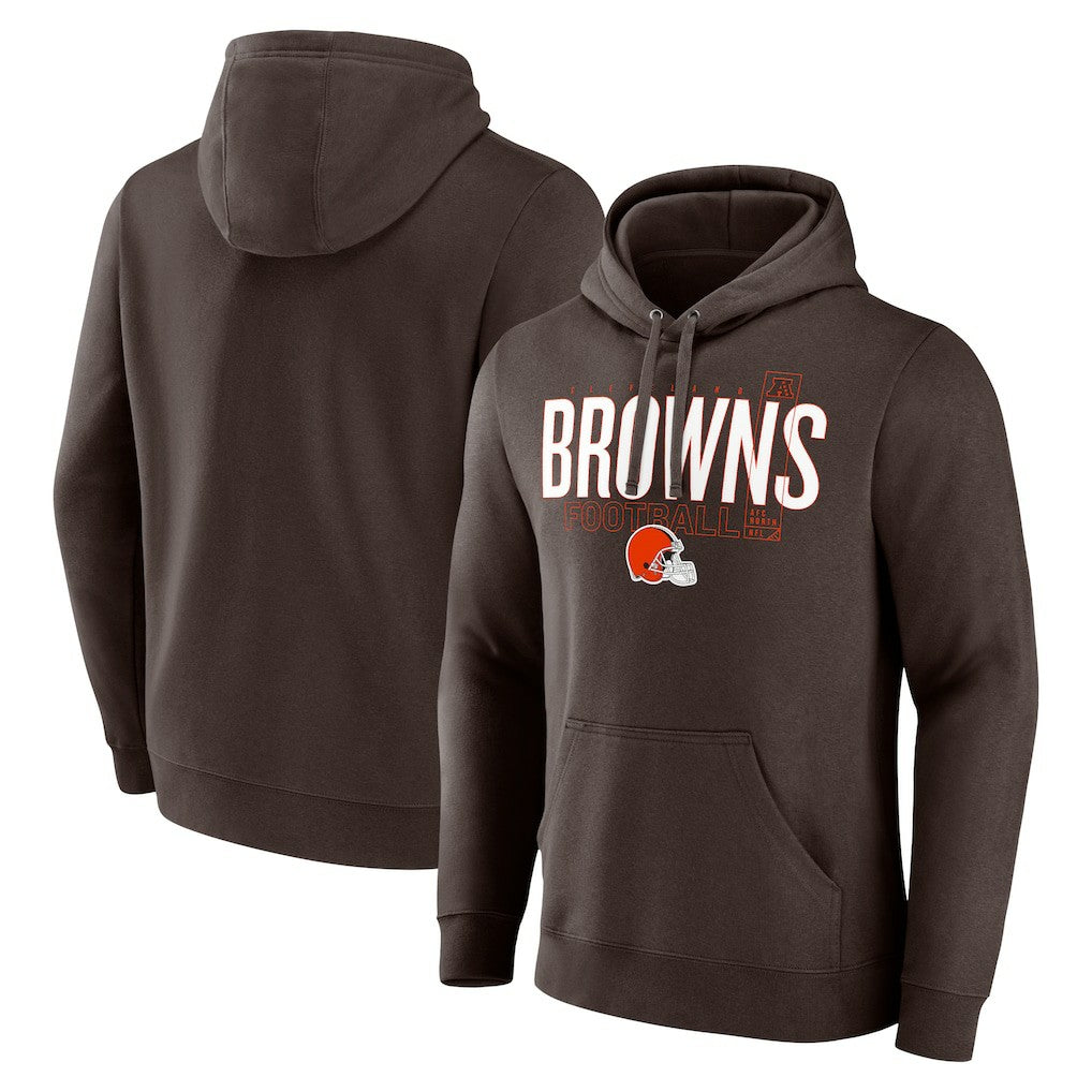 Cleveland Browns Fanatics Pylon Outline Pullover Hoodie