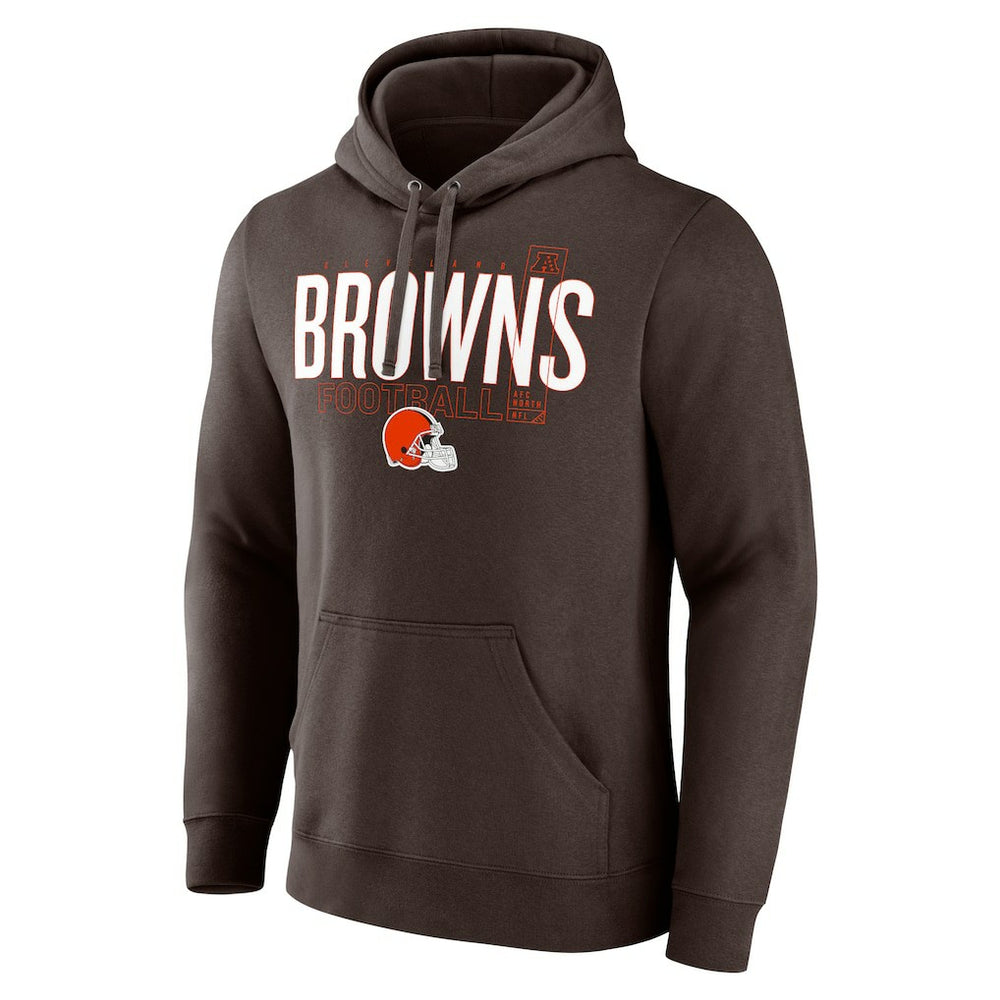 Cleveland Browns Fanatics Pylon Outline Pullover Hoodie