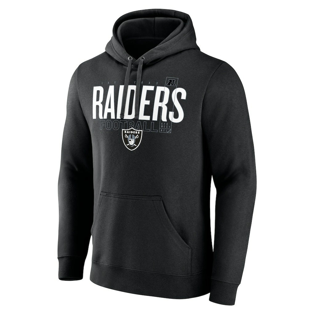 Las Vegas Raiders Fanatics Pylon Outline Pullover Hoodie