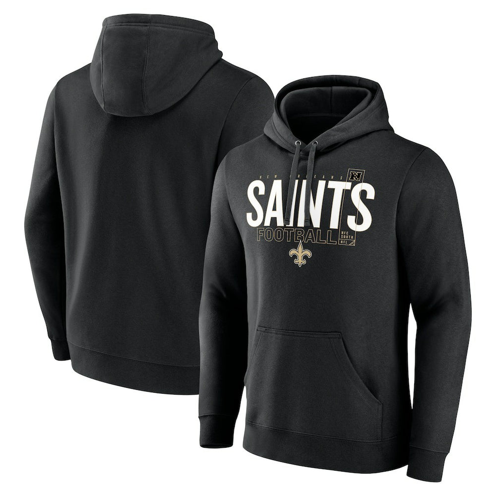 New Orleans Saints Fanatics Pylon Outline Pullover Hoodie