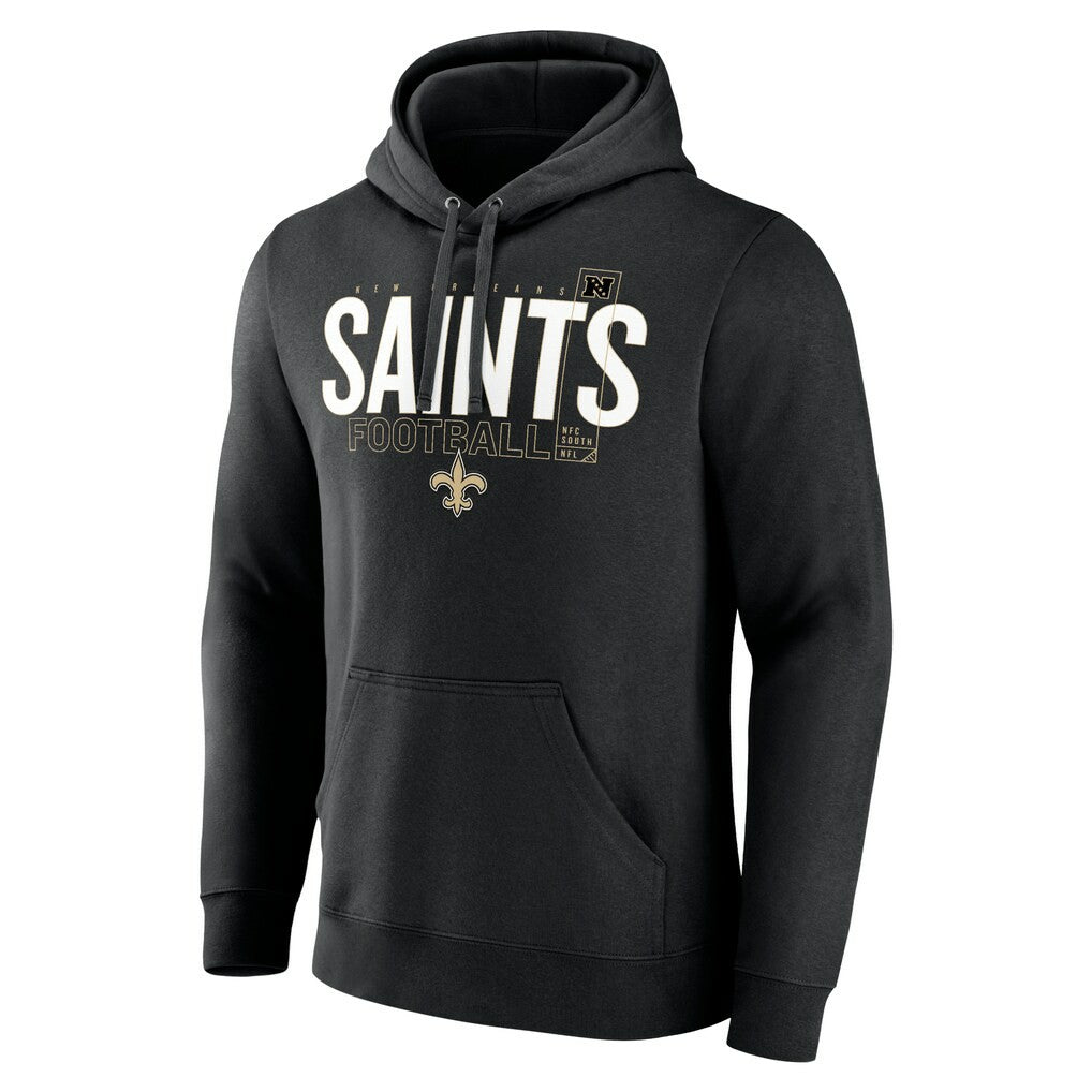 New Orleans Saints Fanatics Pylon Outline Pullover Hoodie