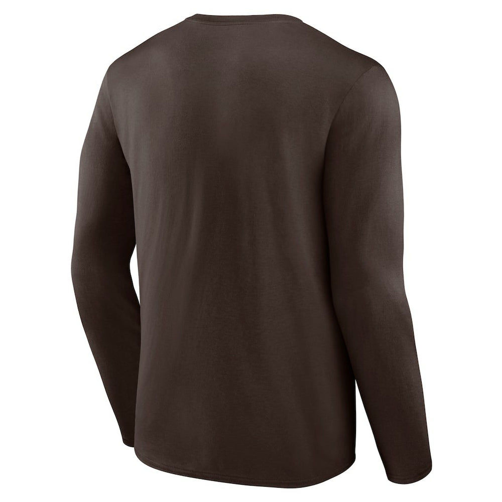 Cleveland Browns Fanatics Stat Sheet Long Sleeve T-Shirt