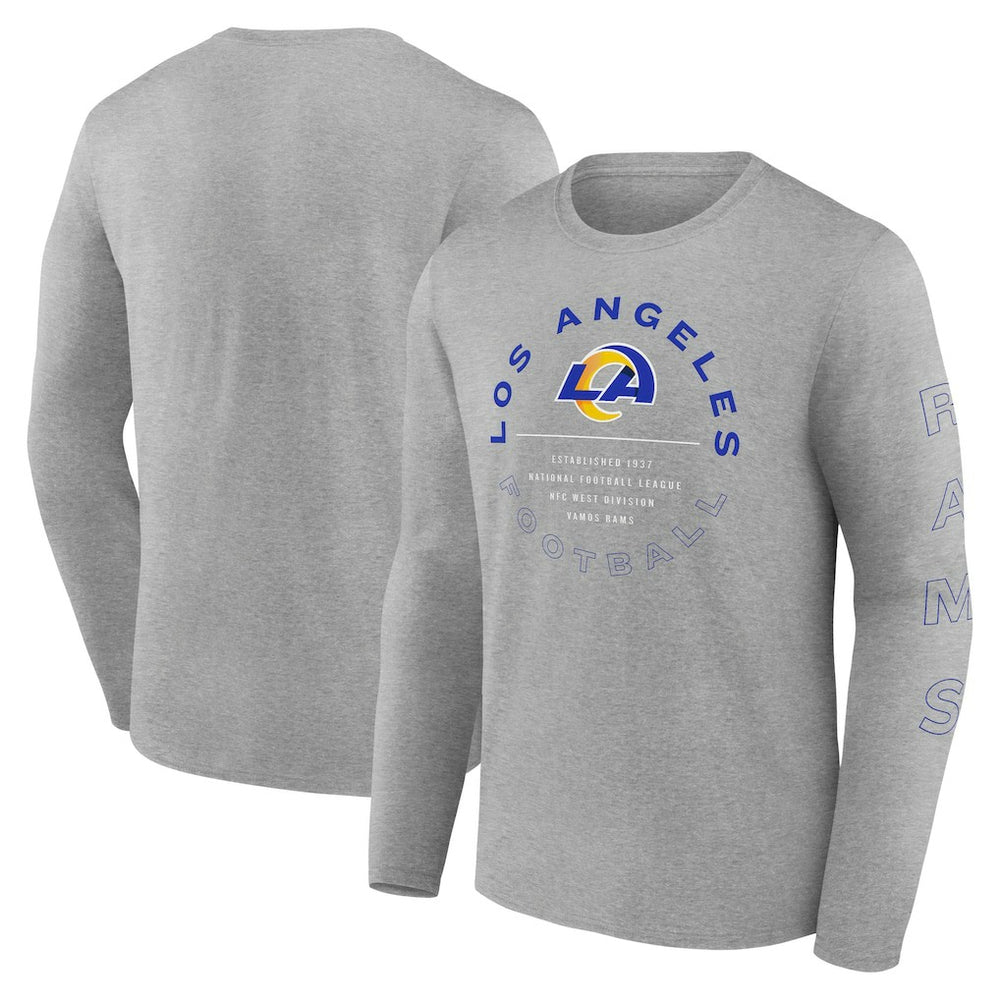 Los Angeles Rams Fanatics Stat Sheet Long Sleeve T-Shirt