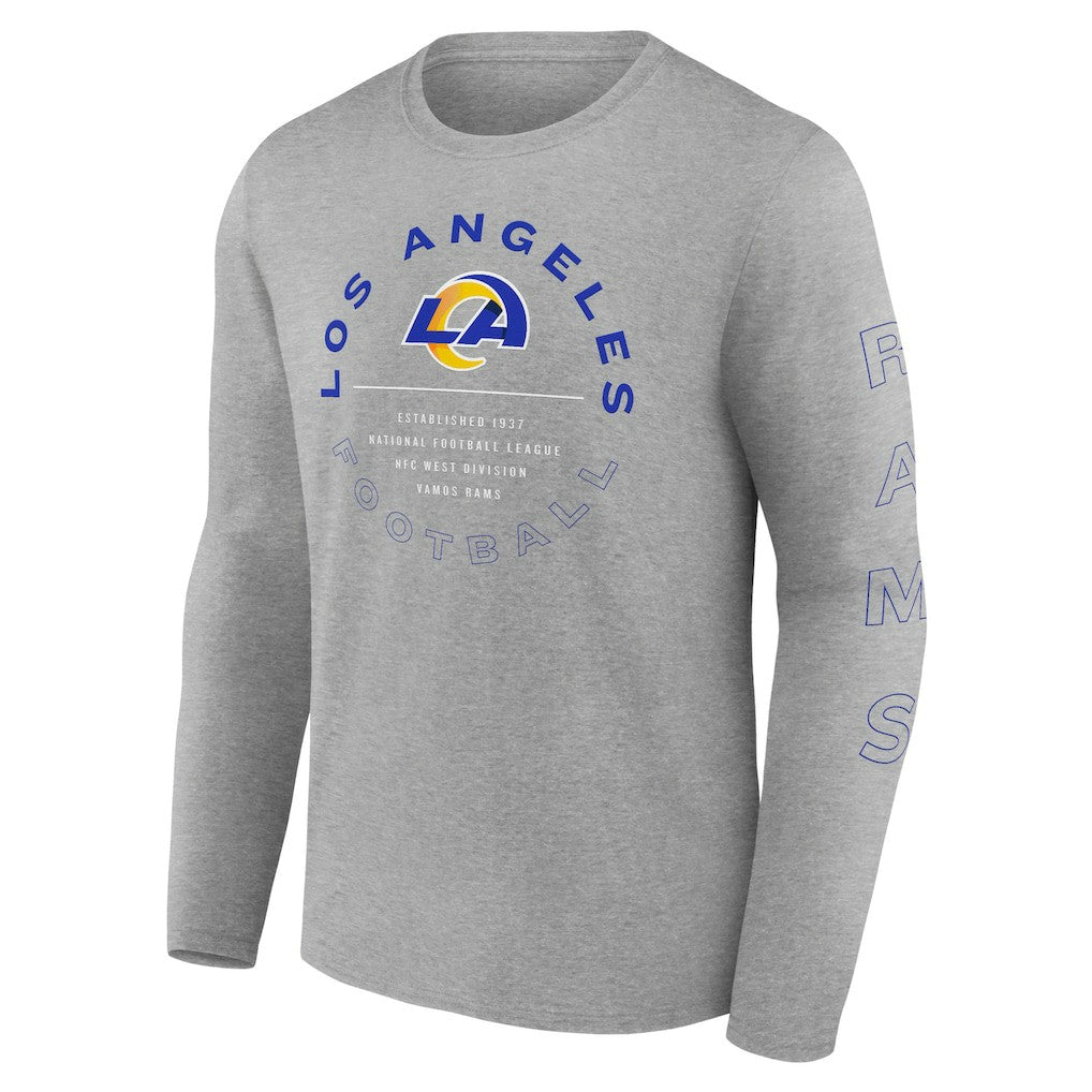 Los Angeles Rams Fanatics Stat Sheet Long Sleeve T-Shirt