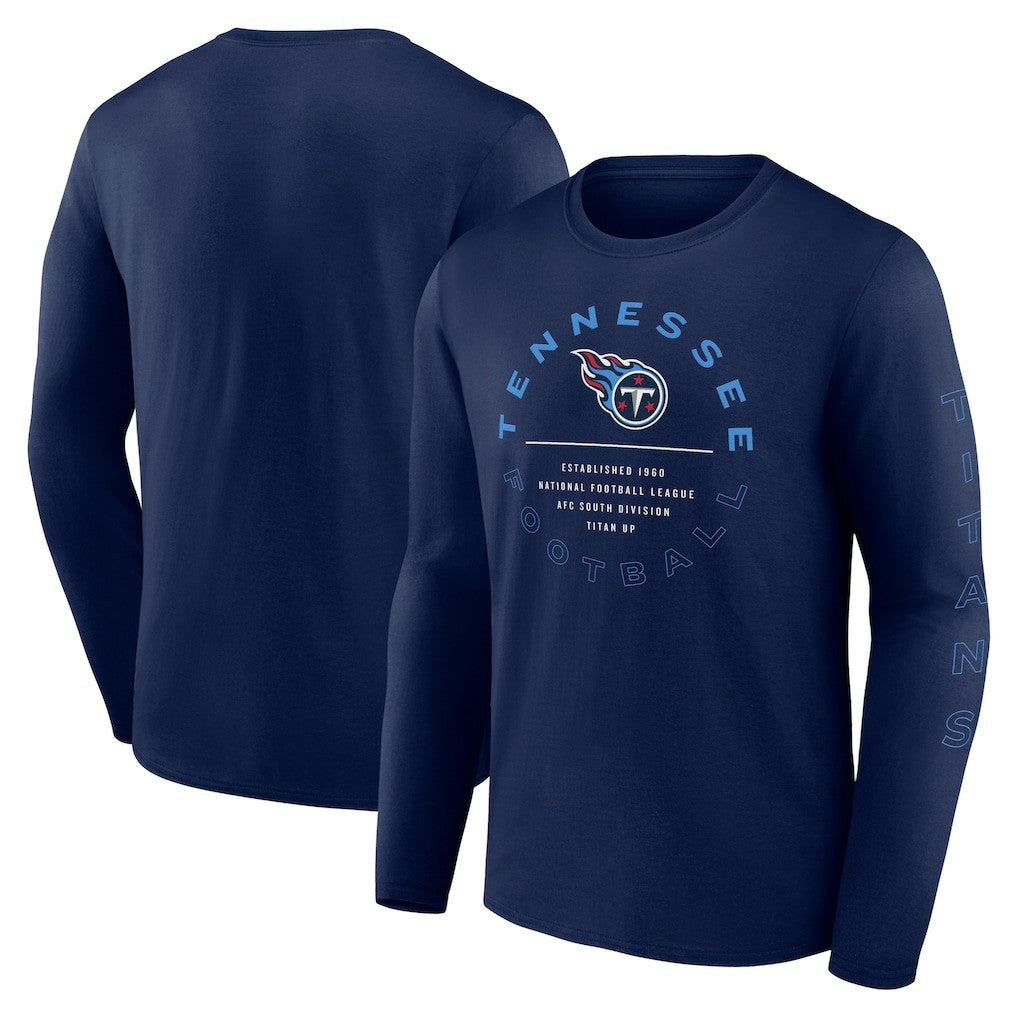 Tennessee Titans Fanatics Stat Sheet Long Sleeve T-Shirt