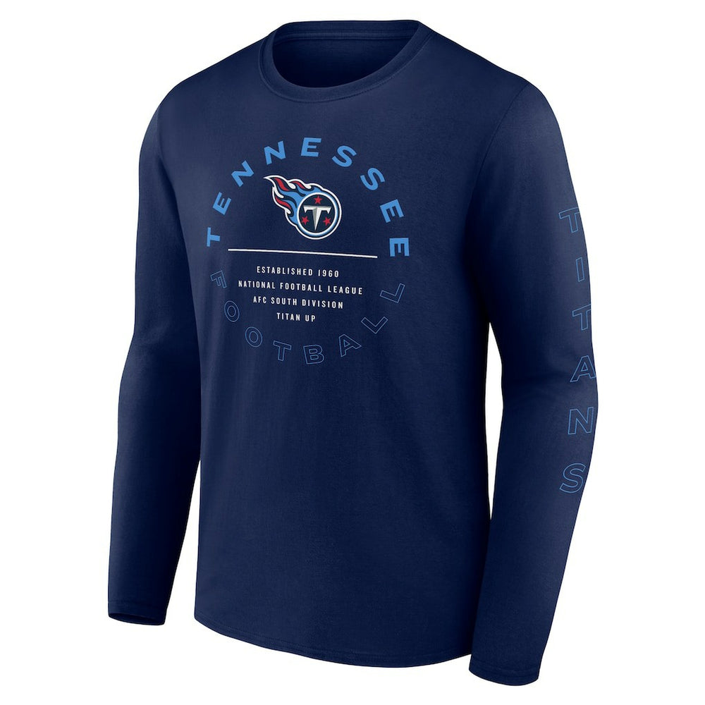 Tennessee Titans Fanatics Stat Sheet Long Sleeve T-Shirt